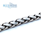 Handwoven Silver Bracelet- 7"